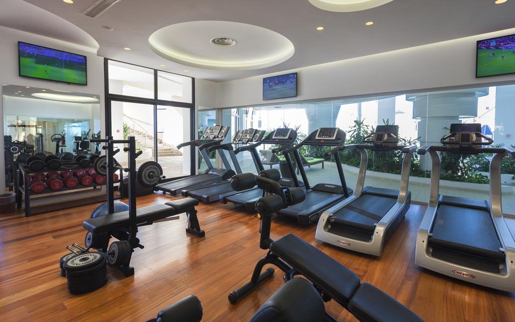 La Cigale Tabarka Hotel Eksteriør billede The gym at the hotel